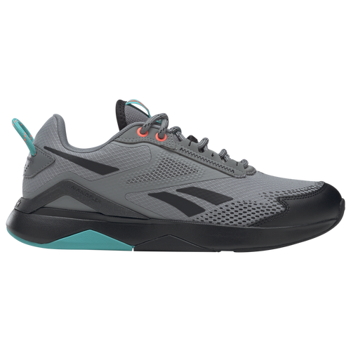 

Reebok Mens Reebok Nanoflex Adventure TR - Mens Running Shoes Pure Grey 5/Core Black/Classic Teal Size 11.0