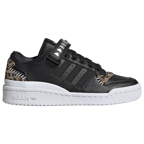 Adidas Originals Kids' Girls Adidas Forum Low In Punk Black/multi