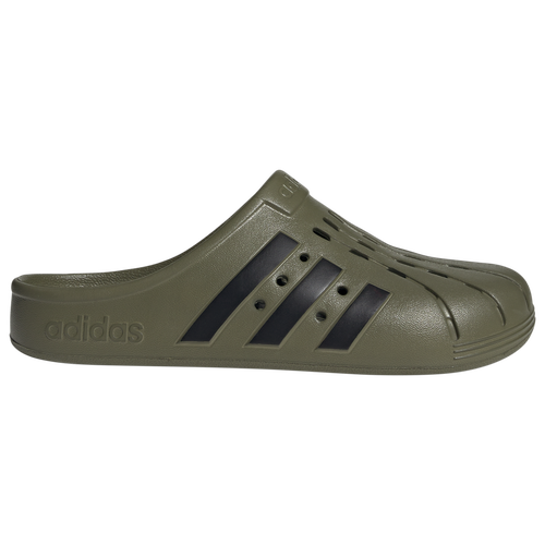 

adidas Mens adidas Adilette Swim Clogs - Mens Shoes Focus Olive/Black/Focus Olive Size 6.0