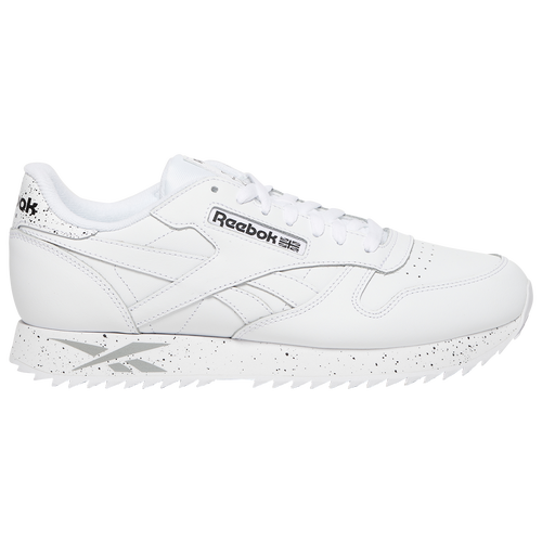 Reebok Classic Leather Speckle - Men's Running Shoes - White / Black - GZ1452