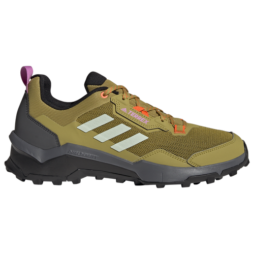 

adidas Mens adidas Terrex AX4 - Mens Running Shoes Olive/Orange Size 9.0