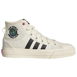 Boys' Grade School - adidas Originals Nizza - Core Black/Cream White