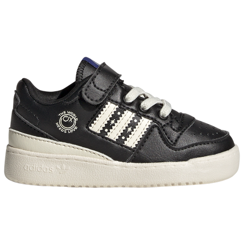 

adidas Originals Girls adidas Originals Forum Low - Girls' Toddler Running Shoes Black/Cream/Black Size 06.0