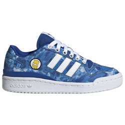 Boys' Grade School - adidas Originals Forum Low Casual Baksetball Sneakers - Royal Blue/White