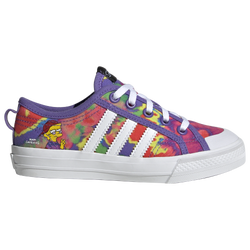 Boys' Preschool - adidas Originals Nizza - Black/White/Purple Rush