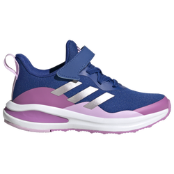 Boys' Preschool - adidas Fortarun Elastic Lace - Royal/Blue/Matte Purple