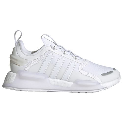 Adidas Originals Womens  Nmd R1 V3 In White/gray/silver Metallic