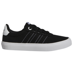 Boys' Grade School - adidas Vulc Raid3r Skateboarding - Black/White/Black