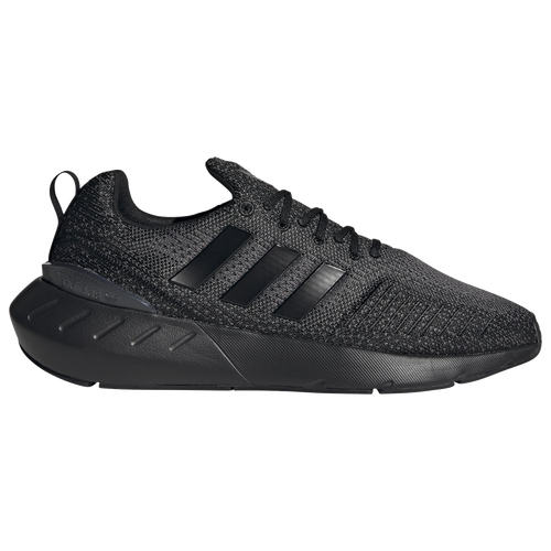 

adidas Mens adidas Swift Run 22 - Mens Running Shoes Black/Black/Grey Size 10.0