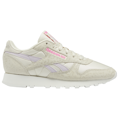 Reebok Womens  Classic Leather Sp In Cold Grey 1 / Pure Grey 3 / Quar
