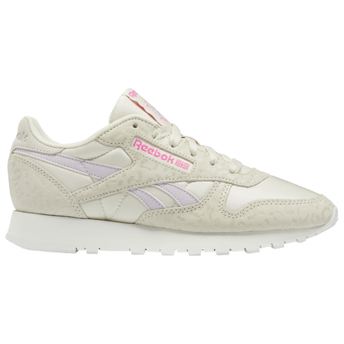 

Reebok Womens Reebok Classic Leather SP - Womens Training Shoes Alabaster/Chalk/Quartz Glow Size 6.5