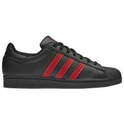 Men's - adidas Originals Superstar - Black/Red