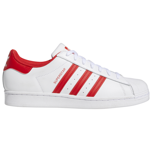 

adidas Originals Mens adidas Originals Superstar Casual Sneaker - Mens Basketball Shoes Red/White Size 09.5