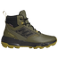 adidas Terrex Unity Leather Mid Hiking Shoes - Men's Olive/Black