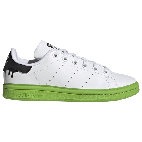 

adidas Originals Boys adidas Originals Stan Smith - Boys' Grade School Tennis Shoes White/Black/Green Size 05.0