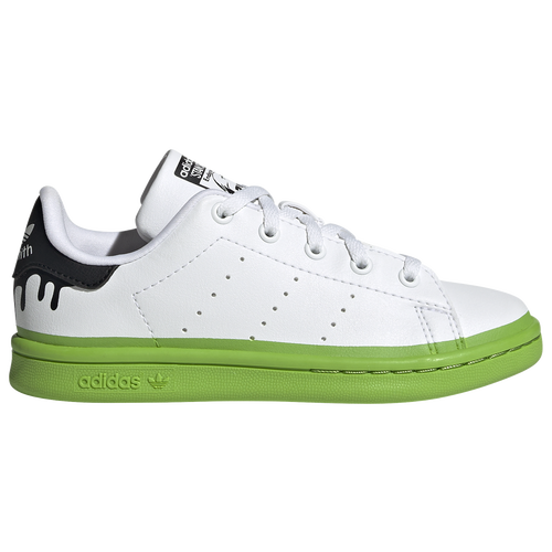 

adidas Originals Boys adidas Originals Stan Smith - Boys' Preschool Tennis Shoes White/Black/Green Size 3.0