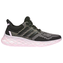 Girls' Grade School - adidas Ultraboost Web - Black/Pink