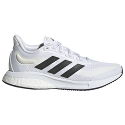 Boys' Grade School - adidas Supernova - White/Black