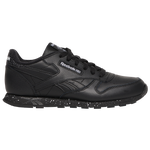 Reebok Classic Leather - Boys' Grade School Black/Black