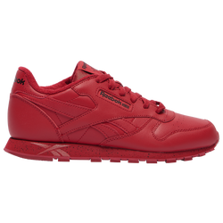 Boys' Grade School - Reebok Classic Leather - Red/Red
