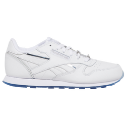 Boys' Grade School - Reebok Classic Leather - White/Gray