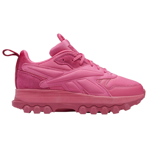 

Reebok Girls Reebok Classic Leather Cardi - Girls' Grade School Running Shoes Pink/Pink Size 05.0