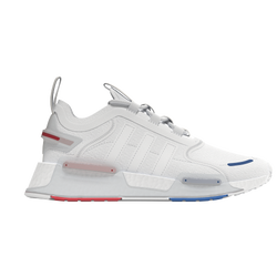 Girls' Grade School - adidas Originals NMD_V3 - White/White/White