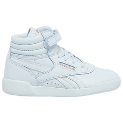 Girls' Toddler - Reebok Freestyle Hi - Blue/Blue