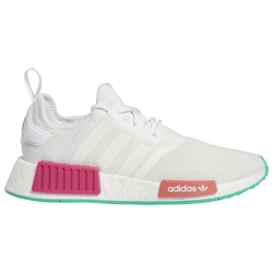 Women's - adidas Originals NMD R1 Casual Sneakers - White/Green/Purple