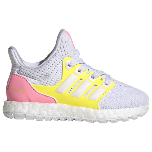 

Girls adidas adidas Ultraboost 5.0 DNA - Girls' Toddler Shoe White/White/Pink Size 04.0