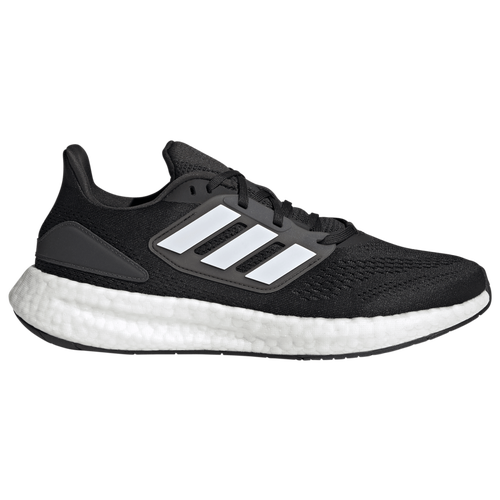 

adidas Mens adidas Pureboost 22 - Mens Running Shoes Black/White/Carbon Size 07.5