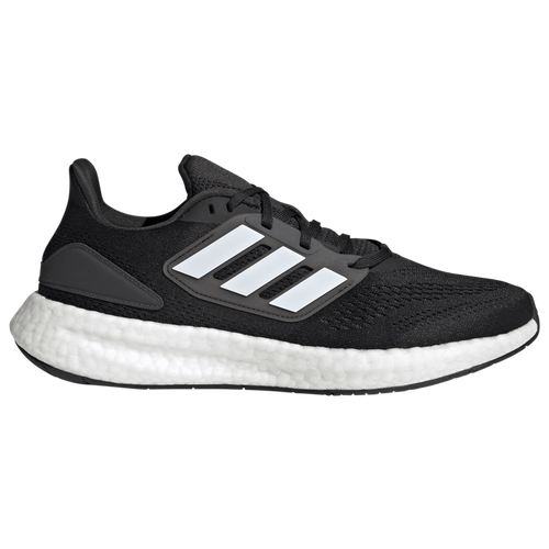 

adidas Mens adidas Pureboost 22 - Mens Running Shoes Black/White/Carbon Size 08.5