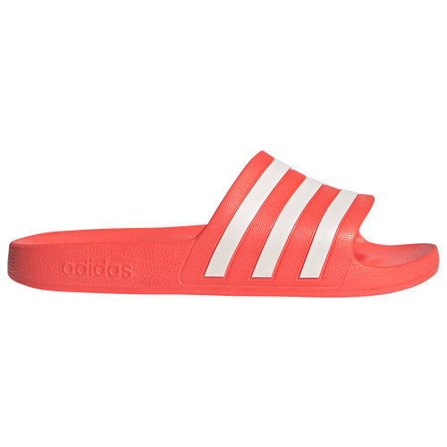 

adidas Mens adidas Adilette Boost Slides - Mens Shoes Red/White Size 09.0