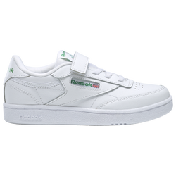 Boys' Preschool - Reebok Club C 1V - White/Glen Green