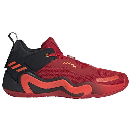 

adidas Mens adidas D.O.N. Issue 3 - Mens Basketball Shoes Scarlet/Black/Red Size 11.0