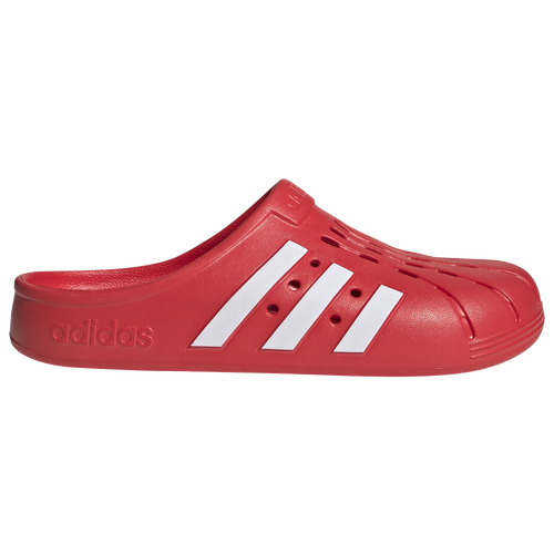 

adidas Mens adidas Adilette Clogs - Mens Shoes Vivd Red/White/Vivid Red Size 08.0