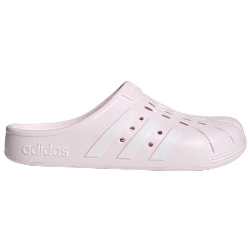 Adidas Originals Men's Adidas Adilette Clogs In Almost Pink/white/almost Pink