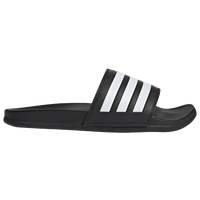 Adidas adilette comfort slides clearance white