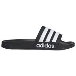 Men's - adidas Adilette Shower Slide - Black/White