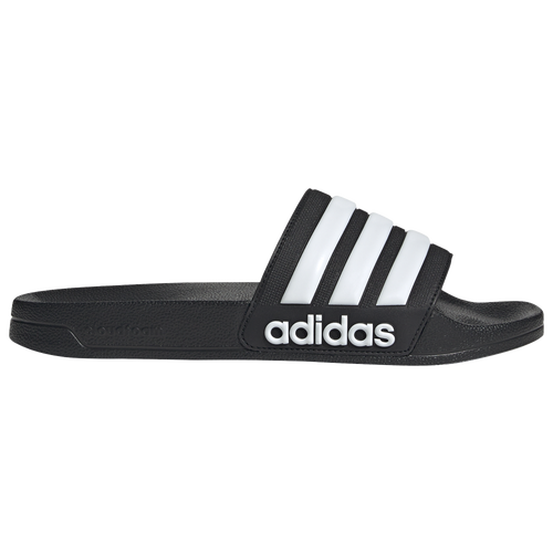 

adidas Mens adidas Adilette Shower Slides - Mens Shoes White/Black Size 13.0