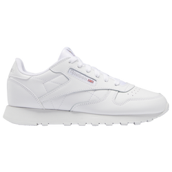 Boys' Grade School - Reebok Classic Leather - White/White