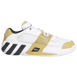 Men's - adidas Originals Agent Gil Restomod Casual Baksetball Sneakers - White/Gold/Black