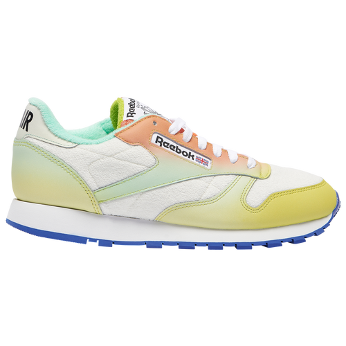 

Reebok Mens Reebok Daniel Moon Classic Leather - Mens Running Shoes White/Volt/Multi Size 09.0