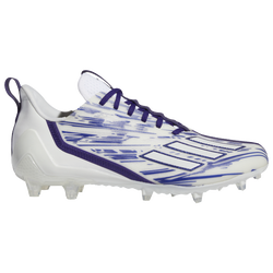 Men's - adidas Adizero  - White/College Purple/White