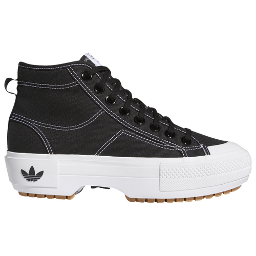 Shop Adidas Originals Nizza Trek In White/black