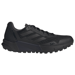Men's - adidas Agravic Flow Running Shoes - Black/Black