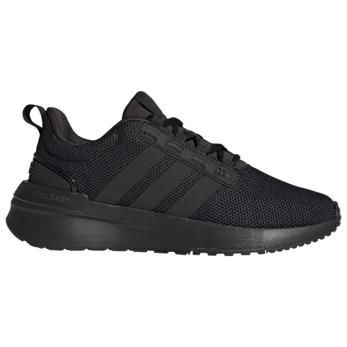 Shop Adidas Originals Boys Adidas Racer Tr21 Lifestyle Running Shoes In Core Black/core Black/carbon