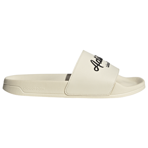 

adidas Mens adidas Adilette Shower Slide - Mens Shoes Wonder White/Core Black/Wonder White Size 11.0