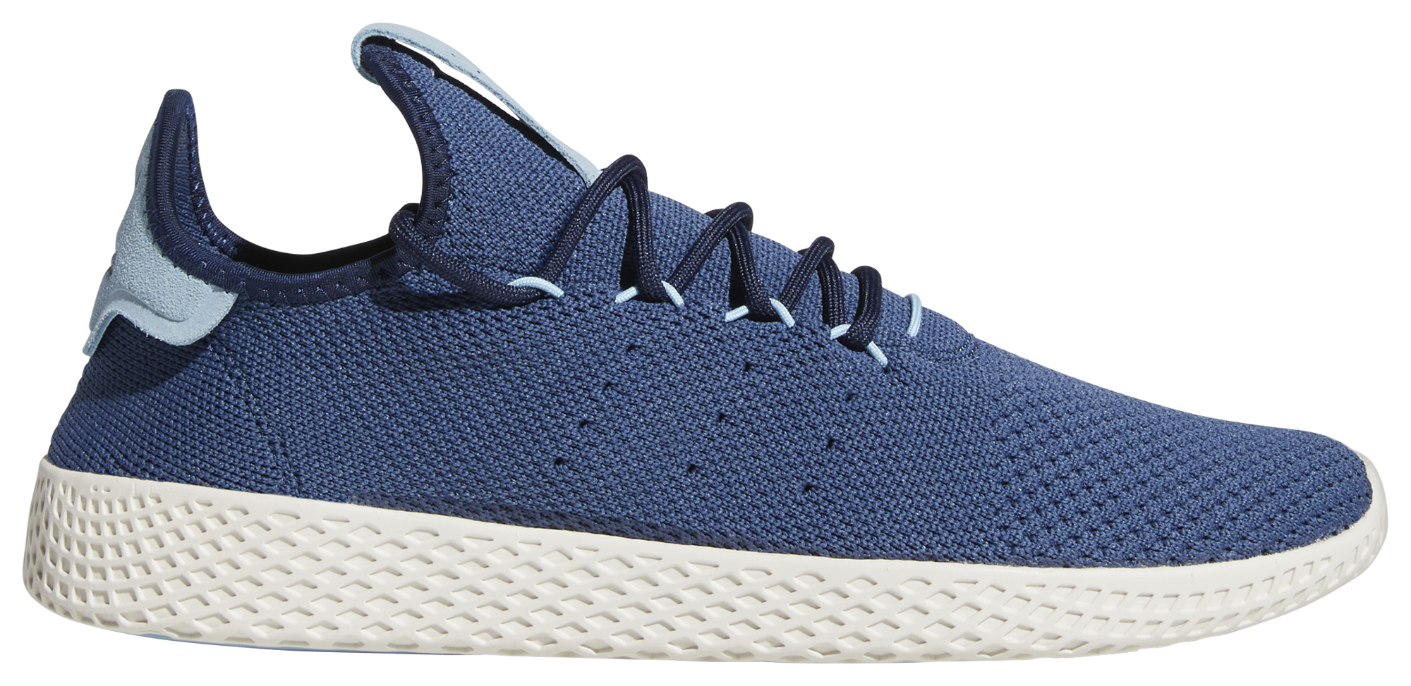 Pharrell Williams x Adidas Navy Blue Cotton Knit PW Tennis Hu Sneakers Size  46 Adidas