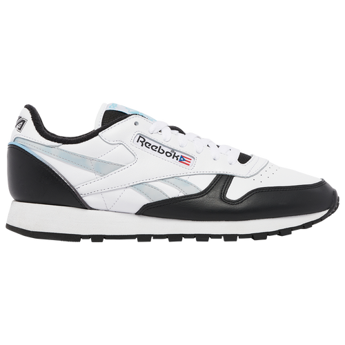 

Reebok Mens Reebok Classic Leather 1983 Vintage Anuel - Mens Running Shoes White/Black/Blue Size 10.0